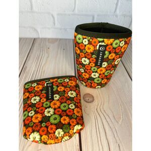 2 JAVASOK Coffee Socks Sleeves - Material, NEW 22-28 oz sleeves